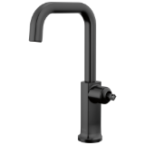 Brizo® 61007LF-BLLHP Kintsu® Bar Faucet with Square Spout, Matte Black