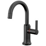 Brizo® 61306LF-H-BL Kintsu® Instant Hot Faucet with Arc Spout, Matte Black