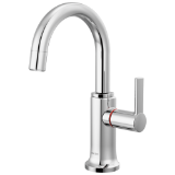 Brizo® 61306LF-H-PC-L Kintsu® Instant Hot Faucet with Arc Spout, Lumicoat® Polished Chrome