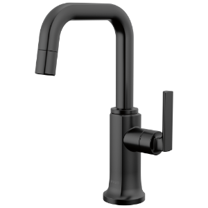 Brizo® 61307LF-C-BL Kintsu® Beverage Faucet with Square Spout, Matte Black