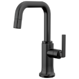 Brizo® 61307LF-C-BL Kintsu® Beverage Faucet with Square Spout, Matte Black