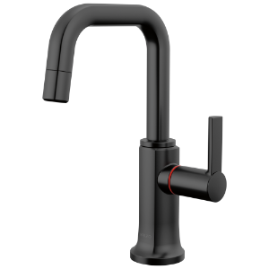 Brizo® 61307LF-H-BL Kintsu® Instant Hot Faucet with Square Spout, Matte Black