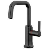 Brizo® 61307LF-H-BL Kintsu® Instant Hot Faucet with Square Spout, Matte Black