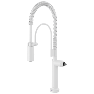 Brizo® 64375LF-MWLHP Jason Wu for Brizo™ SmartTouch® Semi-Professional Kitchen Faucet - Less Handle, Matte White