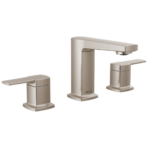 Peerless® P3571LF-BN Ezra™ Two Handle Widespread Lavatory Faucet, Brushed Nickel