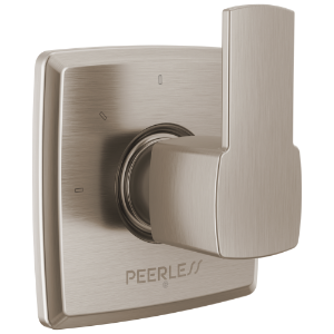 Peerless® PTT14371-BN Ezra™ In-Wall Diverter Trim, Brushed Nickel