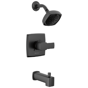 Peerless® PTT14471-BL Ezra™ Tub and Shower Trim Kit, Matte Black