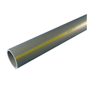 Charlotte ChemDrain® AW 14015 0015C Lab-Waste Pipe, 1-1/2 in, 10 ft L, SCH 40/STD, Plain, CPVC, ASTM D1784/F2618|NSF 14