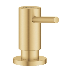 GROHE 40535GN0 40535_0 Universal Cosmopolitan Soap Dispenser, Brushed Cool Sunrise, 15 oz Capacity, 3-7/8 in OAL, Deck Mount, Brass, Residential