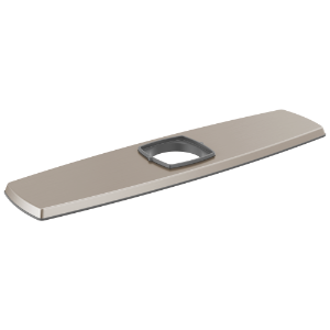 Peerless® RP103713SS Ezra™ Faucet Escutcheon, 2.69 in L 10.38 in W 0.31 in H, Stainless Steel