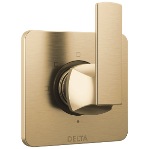 DELTA® T11837-CZ Velum™ 3-Setting 2-Port Diverter Trim, Champagne Bronze
