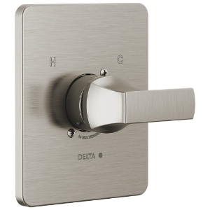 DELTA® T14037-SS 14 Series Universal Valve Trim, 1.75 gpm Shower, Stainless