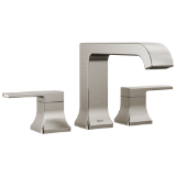 DELTA® T2739-SS Velum™ Rough-In Kit Roman Tub Trim, 10 to 16 in Center, Stainless, 2 Handles