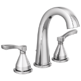DELTA® 35775-PR-MPU-DST Stryke® Traditional Bathroom Faucet, 1.2 gpm Flow Rate, 5-3/8 in H Spout, 4 to 16 in Center, Chrome, 2 Handles, Pop-Up Drain