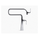 Kohler® 22067-CP Graze® Pot Filler Faucet, 3.2 gpm Flow Rate, Swing Spout, Polished Chrome, 1 Handle