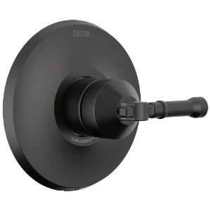 DELTA® T14084-BL 14 Series Universal Valve Trim, 1.75 gpm Shower, Matte Black