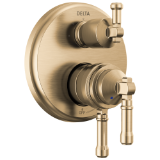 DELTA® T27884-CZ-PR 17 Series 3-Setting Diverter Trim, 5.8 gpm Valve, Champagne Bronze