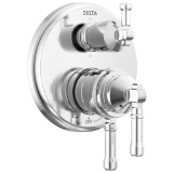 DELTA® T27984-PR 17 Series 6-Setting Diverter Trim, 5.8 gpm Valve, Chrome
