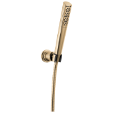 DELTA® 55808-CZ-PR Adjustable Hand Shower, 1 Shower Head, 1.75 gpm Flow Rate, 60 to 82 in L Hose, 1/2 in - 14 NPSM Connection, Champagne Bronze