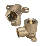 dahl DE050-S 1/2 Sweat x 1/2 FIP Drop Ear 90 Degree Elbow
