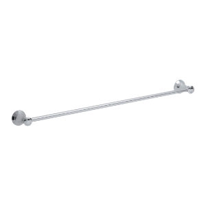 GROHE 40224000 Towel Bar, Kensington®, 2-3/4 in OAD, Brass, StarLight® Polished Chrome