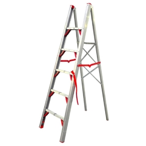 TeleSteps® 600FLS 6 Foot Folding Step Ladder-Single Sided