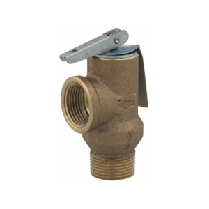 WATTS® 0556034 LF3L Poppet Pressure Relief Valve, 3/4 in Nominal, 150 psi Pressure, Copper Alloy Body