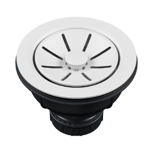 Blanco 222499 Essential Silgranit Color-Matched Basket Strainer, White