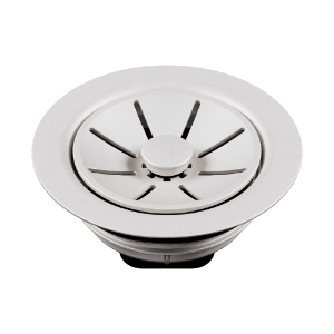 Blanco 222911 Essential Silgranit Color-Matched Disposal Flange, Soft White