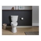 Kohler® 31621-0 2-Piece Chair Height Toilet, Cimarron® Comfort Height®, Elongated Bowl, 16-1/2 in H Rim, 12 in Rough-In, 1.28 gpf, White