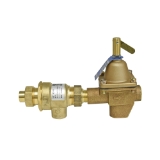 WATTS® 0386462 911 Combination Fill Valve and Backflow Preventer, 1/2 in Nominal, Union Solder x NPT End Style, Bronze Body