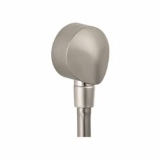 Hansgrohe 27458823 Wall Outlet with Dual Check Valve, 1/2 in, NPT, Brass, Brushed Nickel