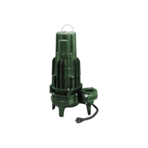 Zoeller® 292-0002 Waste-Mate 290 1-Seal High-Head Submersible Sewage Pump, 1/2 hp, 115 VAC, 2 or 3 in FNPT Outlet, Cast Iron, 15 A, 1 ph