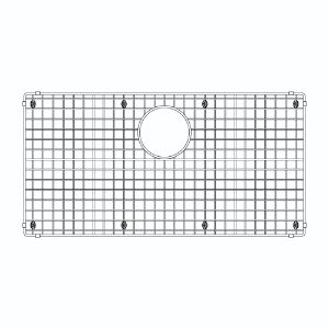 Blanco 235968 Bottom Bowl Sink Grid, 27.95 in L x 14.53 in W x 1.42 in H