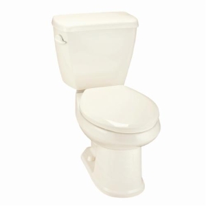 Gerber® GAV2889009 Avalanche® Toilet Tank, 1.6 gpf, 12" Rough-in, 3 in Right Hand Lever Flush, Biscuit