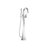 Brizo® T70130-PC Free Standing Tub Filler Trim, Virage®, 2 gpm Flow Rate, Polished Chrome, 1 Handle