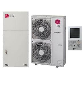 LG LVN420HV Single Zone Inverter Heat Pump - Vertical Air Handler Unit (42K BTU)