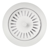 Blanco 240328 Color-Coordinated Waste Flange, 4-1/2 in L, White