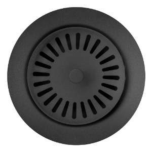 Blanco 240333 Color-Coordinated Waste Flange, 4-1/2 in L, For Use With 3-1/2 in Drain Kitchen Sinks, Metal, Anthracite