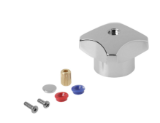 Kohler® 1000439-CP Replacement Triton Standard Handle Kit, Polished Chrome