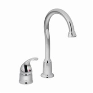 Moen® 4905 Bar Faucet, Camerist®, Polished Chrome, 1 Handle, 1.5 gpm