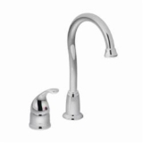 Moen® 4905 Bar Faucet, Camerist®, Chrome, 1 Handle, 1.5 gpm