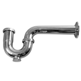 Dearborn® 710-1 P-Trap with Cleanout, 1-1/2 in Nominal, Brass, Slip Joint Connection