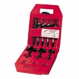 Milwaukee® 49-22-0065 Stringer Bead Plumber's Selfeed Bit Kit, 10 Pieces, Alloy Steel