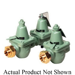 Taco® 329-T Boiler Feed Pressure Reducing Valve, 1/2 in, FNPT x NPT Union, 10 to 25 psi, Cast Iron