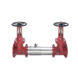 WATTS® 0111513 757 Double Check Valve Assembly, 6 in Nominal, Resilient Seated Gate Valve, 304 Stainless Steel Body