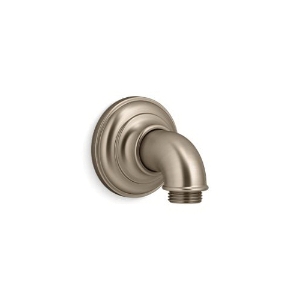 Kohler® 72796-BV Artifacts® Wall Mount Supply Elbow with Check Valve, Metal, Vibrant® Brushed Bronze