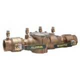WATTS® 0062616 007 Double Check Valve Assembly, 1-1/2 in Nominal, Quarter-Turn Ball Valve, Bronze Body