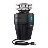 Moen® EX50C Host™ High Speed Garbage Disposal, 1-1/2 in Drain, 1/2 hp, 115 V, 2600 rpm Grinding