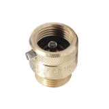 WATTS® 0061982 8 Series Vacuum Breaker, 3/4 in Nominal, Female Hose Threaded x Male Hose Threaded End Style, Brass Body